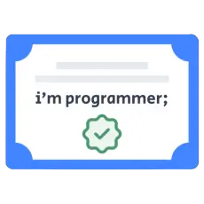 i'm programmer; certification